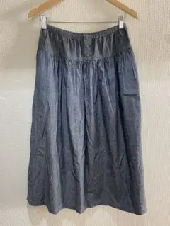 UNIQLO ユニクロ　デニムスカートINES イネス　コラボ商品　美品