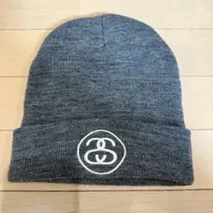 OLD Stussy ステューシー ビーニー ニット帽 SSリンク