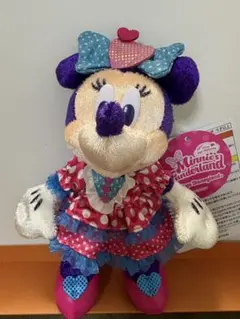 【新品タグ付き】ミニー　ファンダーランド　パルパル　ぬいぐるみバッジ