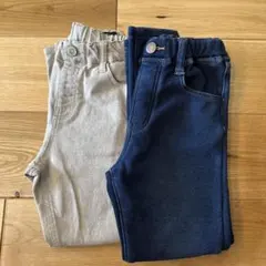 ブリーズ　裏起毛パンツ　130サイズ２点セット