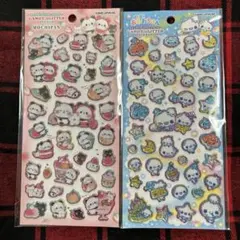 もちもちぱんだ あわわちゃん キャンディグリッターステッカー 2点セット