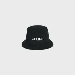 CELINE ブラック バケットハット