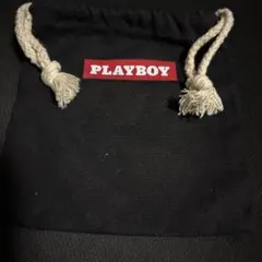 PLAYBOY 巾着袋 ブラック
