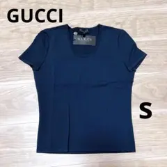 希少 美品 90s GUCCI グッチ シルク タンクトップ キャミソール XS