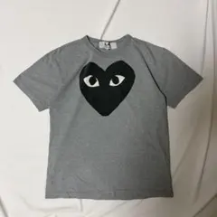 PLAY COMME des GARCONS tシャツ グレー ギャルソン