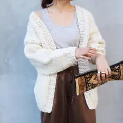 ☆週末限定☆ TODAYFUL ハンドニットカーディガン