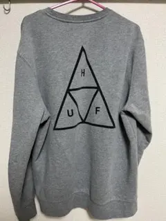 HUF グレー　トレーナー