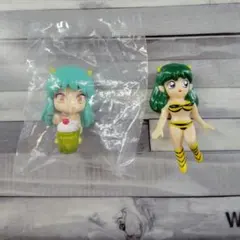 レア　うる星やつら フィギュアキーホルダー　もぐもぐ隊　ラムちゃん　セット