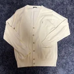 EAST BOY アイボリー Vネックカーディガン　9号