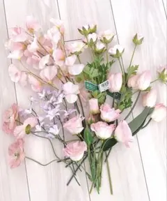 ★春色ブーケ花材★アーティフィシャルフラワーまとめ売り 造花
