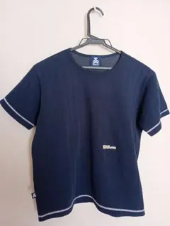 Wilson半袖TシャツMサイズウィルソンレデイース紺ネイビー