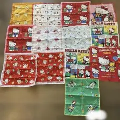 激レア】サンリオ レトロ ハンカチ まとめ売り 13枚セット 当時物