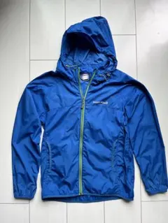 ★モンベル★mont-bell ウインドブレーカー 140 ブルー　中古
