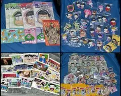 おそ松さん グッズまとめ売り 缶バッジ ラバーストラップ ピンズ ブロマイド