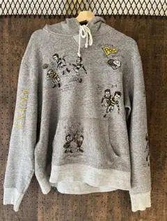 POLO RALPH LAUREN イラストパーカー グレー