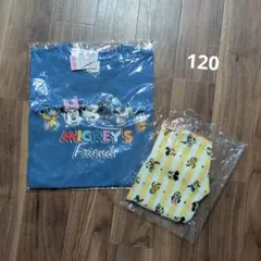 新品 タグ付き Disney リトシー 子ども服 上下セット 120cm①