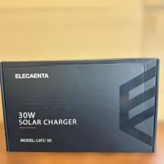ELECAENTA 30W ソーラーチャージャー LSFC-30 逆流防止 - メルカリ