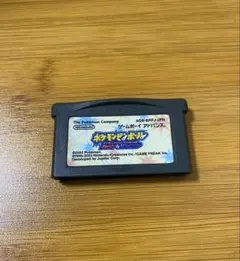 ポケモンピンボール ルビー&サファイア　GBAソフト　動作未確認