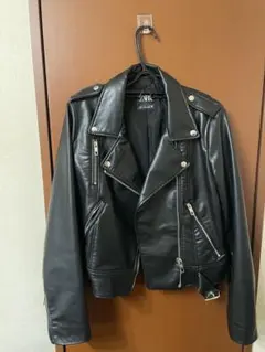 ZARA ブラック レザージャケット