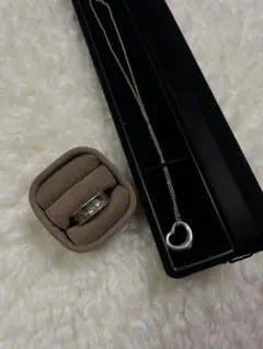 Tiffany ネックレスandリング　set