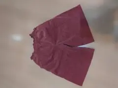 GITA バーガンディ コーデュロイ ハーフパンツ