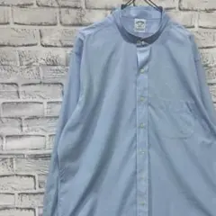 ブルックスブラザーズ長袖シャツ！ブルーL 0325