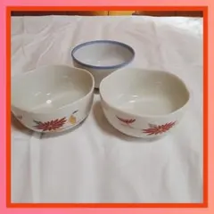 4/6出品終了✨昭和レトロ小鉢✨３個セット✨和食器
