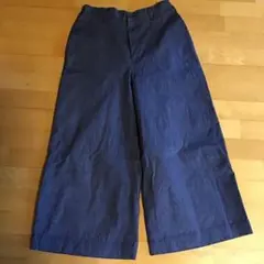 デニム ガウチョパンツ