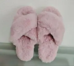 1回使用美品　francfranc フランフラン　ファールームシューズ　ピンク