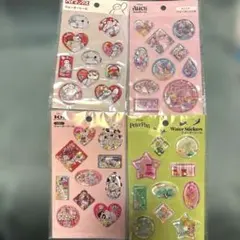 ディズニー ウォーターシール　4シートセット