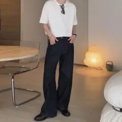 WYM VINTAGE WASHED CURVED DENIMのサムネイル