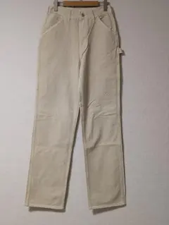 デッドストック　90s カーハートワイド　ペインターパンツ　山田蓮 生成り