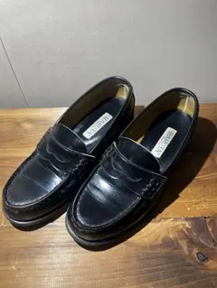 HARUTA ARVIN 黒　ローファー　23.5 3E