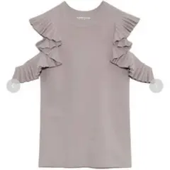 SNIDEL スナイデル 2021ss フリル ニット