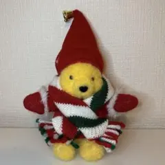 プーさん リルリンリン　クリスマス　ぬいぐるみチャーム　東京ディズニーランド