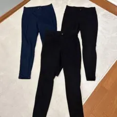 ユニクロ　ヒートテックデニム XL ネイビー ブラック 2本他　計3本