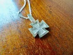 希少】90sDEPTメキシコ製アイアンクロス ペンダントトップ シルバー925 