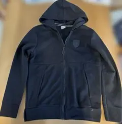 PUMA フェラーリ ロゴ ジップアップパーカー XS ブラック