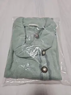 未着用axes femme 長袖カットソー パールボタン