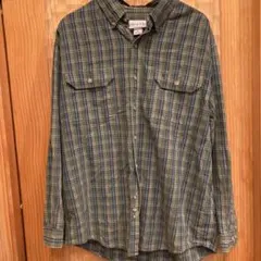 Carhartt チェックシャツ 長袖 グリーン XLのサムネイル