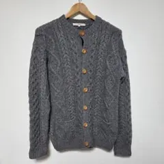 beams　ビームス　 ニット　カーディガン M グレーのサムネイル