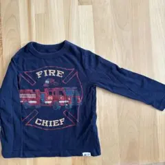 GAP ファイヤーチーフ 消防車 Tシャツ ロンT 長袖 95