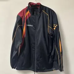DIADORA ジャージ 黒/赤/オレンジ