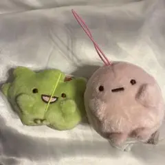 すみっコぐらし　ばんざいゴムひも付きマスコット　Part2