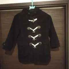 COMME CA ISM ダッフルコート 110A 紺色