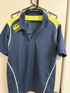 カンタベリー　半袖ドライポロシャツ　胸ロゴ　XL ビッグサイズ　ダークグレーのサムネイル