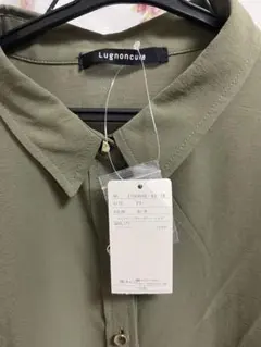 新品　Lugnoncure ヴィンテージサテンオーバーシャツ　フリー