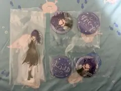 プロセカ セガラッキーくじ アクリルスタンド 缶バッジセット　朝比奈まふゆ