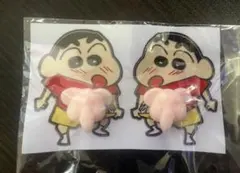 クレヨンしんちゃん ぞうさん　ぷにぷに　おしりシール　ステッカー　2枚セット
