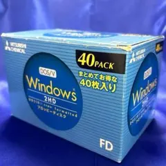 【匿名配送】三菱化学 フロッピーディスク 2HDV40EC 2HD 40枚のサムネイル